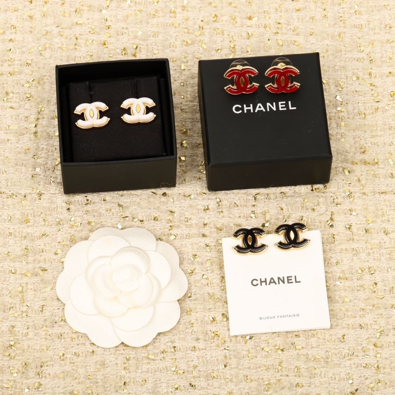 Ch*el earrings